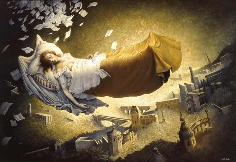 Claude Verlinde, 1927 | Fantastic Realism painter | Tutt'Art